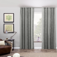 Rideau Wave Obscurcissant Blanc Sur Mesure