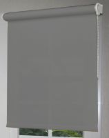 store enrouleur tamisant gris grande largeur