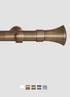 Tringle Ronde Contemporaine Embout Tulipe sur-mesure