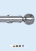 Tringle Ronde Contemporaine Embout Boule sur-mesure