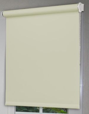 store enrouleur occultant mécanisme chaînette gris clair, sur mesure  grandes dimensions