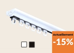 Tringle rail glisseur sur mesure
