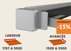 Store Banne Coffre Séville sur mesure