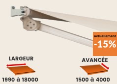 Store Banne Polyvalent XXL Arles sur mesure