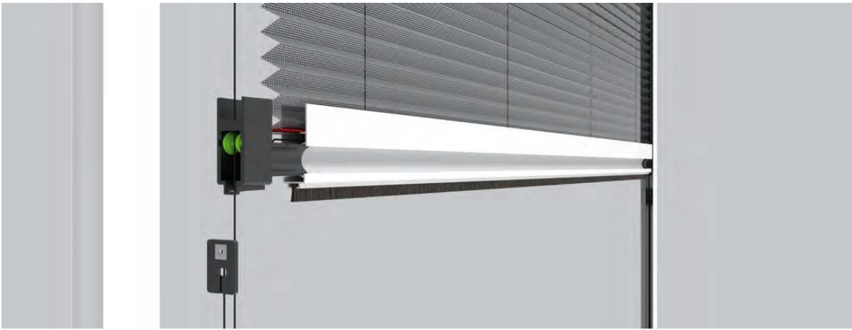 illusatration barre de lestage moustiquaire