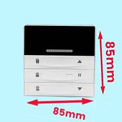 dimensions interrupteur tringle motorisée