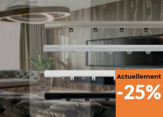 Tringle ronde motorisée sur mesure