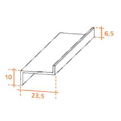 Barre de seuil store cassette Rollobox
