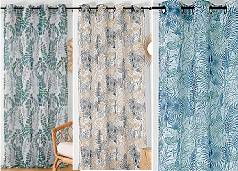 Rideau Voile À Motifs