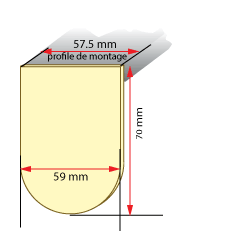 dimensions cache support store enrouleur à ressort xl