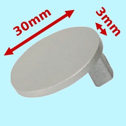 Bouchon Plat Tringle Déco 30mm Bouchon Plat Tringle Déco 30mm