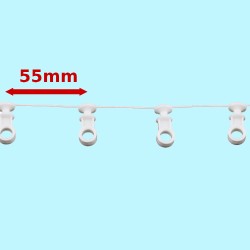 Glisseurs Accordéon Tringle Déco Glisseurs Accordéon Tringle Déco