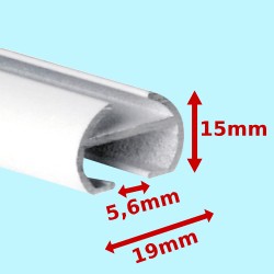 Rail Tringle Déco 19mm Rail Tringle Déco 19mm