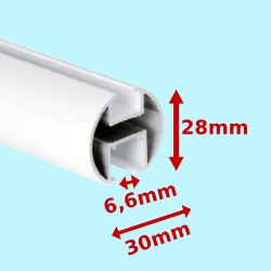 Rail Tringle Déco 30mm Rail Tringle Déco 30mm