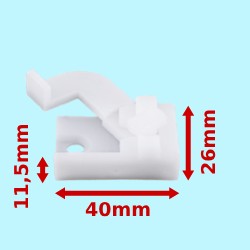 Support Plafond Plastique Tringle Déco Support Plafond Plastique Tringle Déco