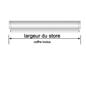 mesure du store