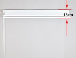 l'encombrement du store replié