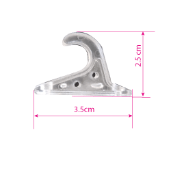 dimensions des taquets pour store enrouleur &agrave; ressort, fen&ecirc;tre inclin&eacute;e