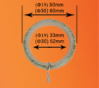 anneaux anneau fer forg&eacute